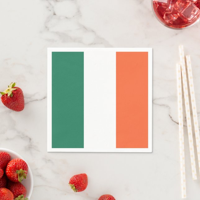 Farben anzeigen - Irland Serviette (Beispiel)