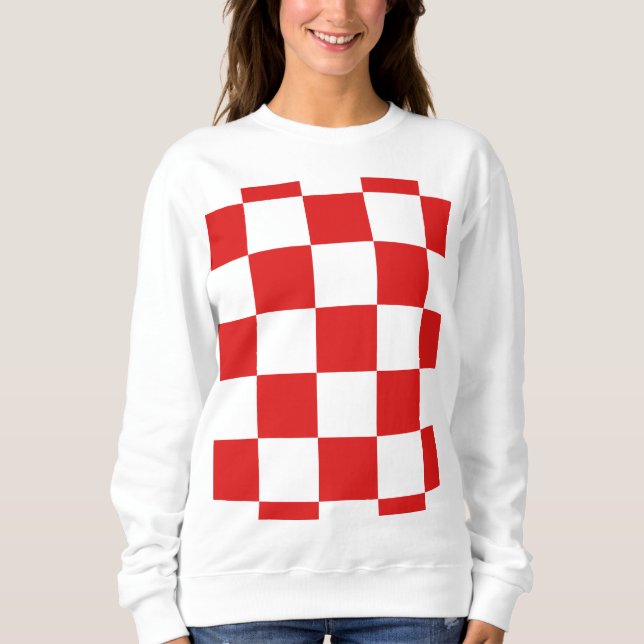 Farben anzeigen - Kroatien Sweatshirt (Vorderseite)