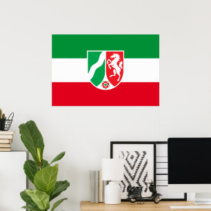 Farben anzeigen - Nordrhein-Westfalen Poster