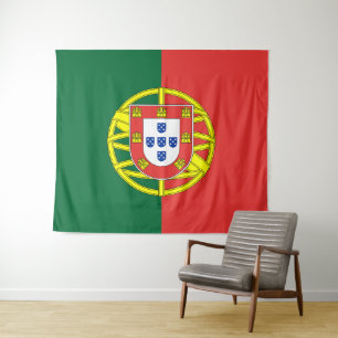 Farben anzeigen - Portugal Wandteppich