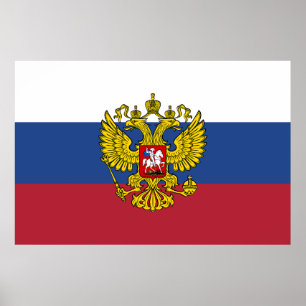 Farben anzeigen - Russland Poster