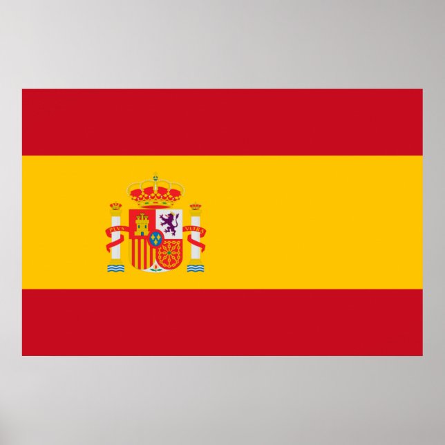 Farben anzeigen - Spanien Poster (Vorne)