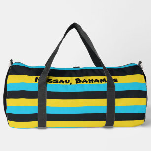 Farben der Flagge von Nassau Duffle Bag