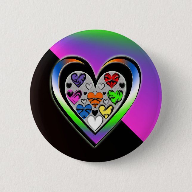 Farben der Liebe Button (Vorderseite)