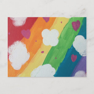 Farben der Liebe Postkarte