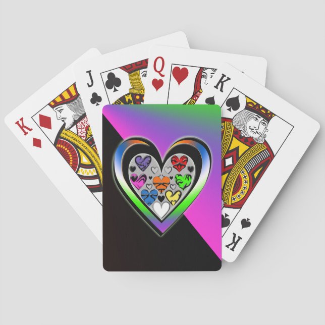 Farben der Liebe Spielkarten (Rückseite)