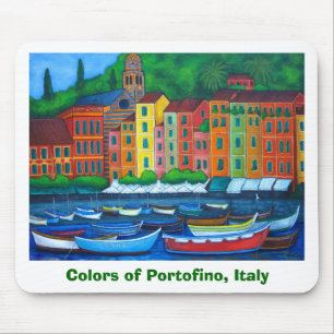 Farben der Portofino Mausunterlage Mousepad