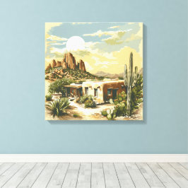 Farben der Ranch Leinwand Kunst
