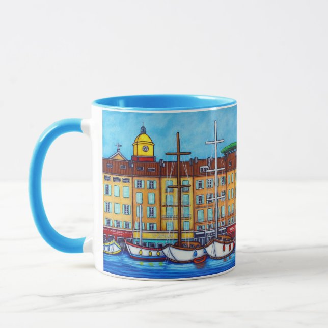 Farben der Saint-Tropez-Tasse von Lisa Lorenz Tasse (Links)