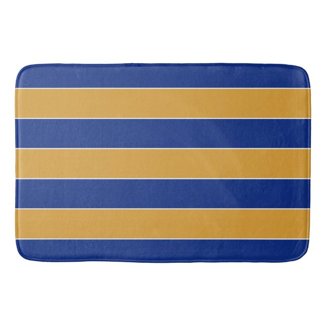 Farben der Staatsflagge in Massachusetts Badematte (Vorderseite)