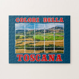"Farben der Toskana" Landschaft. Palette Italien