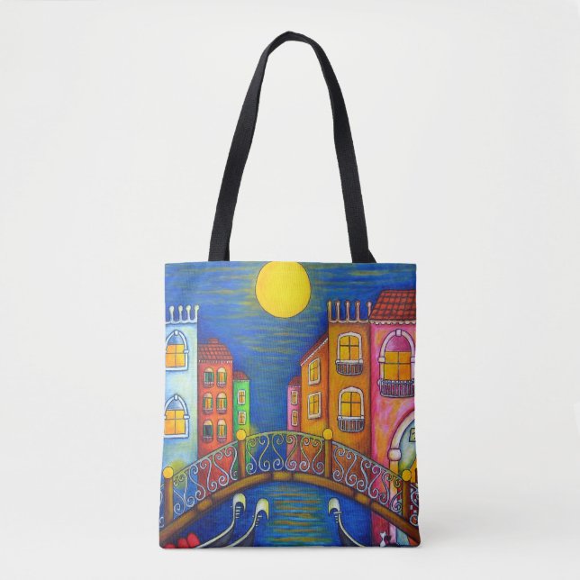 Farben der venezianischen Tasche von Lisa Lorenz (Vorderseite)