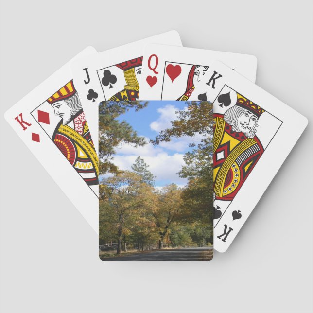 Farben des Herbstes... Spielkarten (Rückseite)