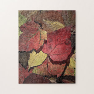 Farben des Herbstpuzzles