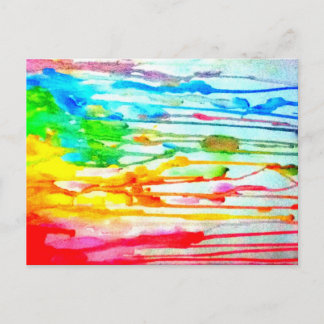 Farben des Lebens Postkarte