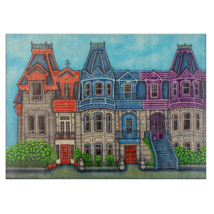 Farben des Montreal-Schnittplatzes von Lisa Lorenz Schneidebrett