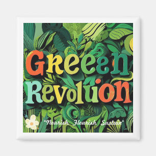 "Farben des ökologischen Bewusstseins" Magnet