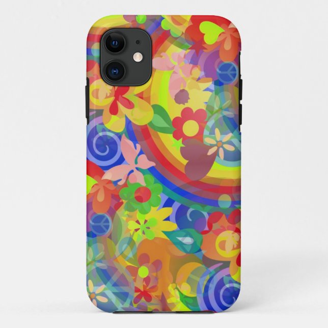 Farben des Powers der Blume Case-Mate iPhone Hülle (Rückseite)