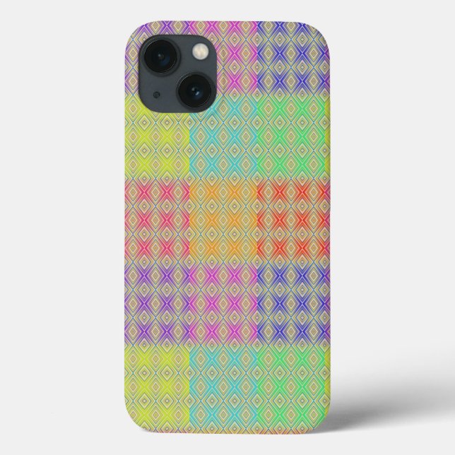 Farben des Rainbow-Alternativmusters Case-Mate iPhone Hülle (Rückseite)