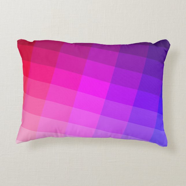 Farben des rosa Sonnenuntergangs - kundengerecht Dekokissen (Rückseite)
