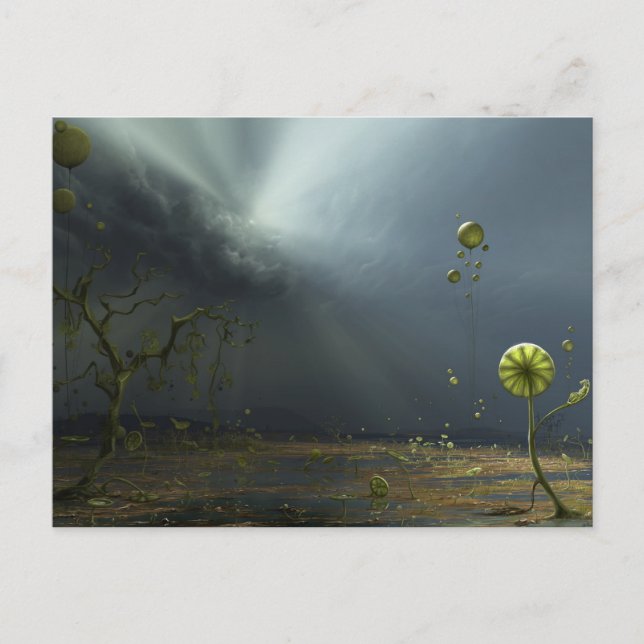 Farben des Sturms Postkarte (Vorderseite)