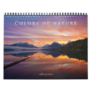 "Farben des Wandkalenders der Natur-" 2012 Kalender