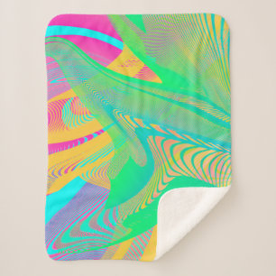 FARBEN FLUO - Fraktal Art - Sherpadecke
