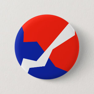 Farben für blaue, weiße Fahne Button