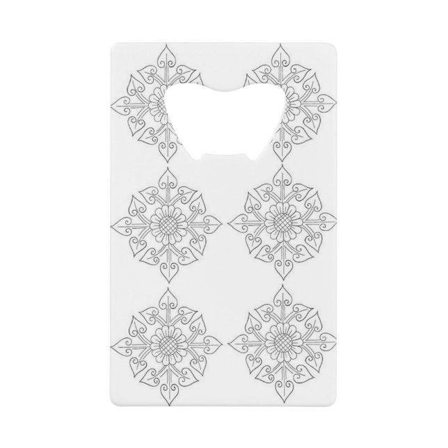 Farben für klassische Stile Geldbeutel Flaschenöffner (Vorderseite)