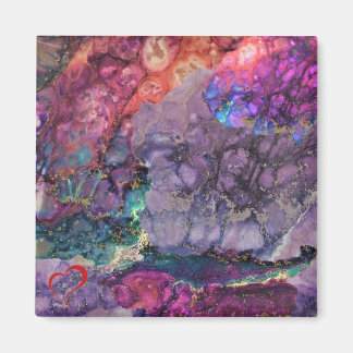 Farben in der Nacht Magnet