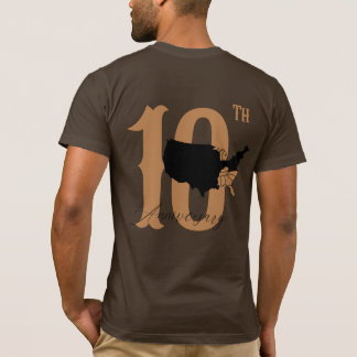 Farben mit Staaten T-Shirt