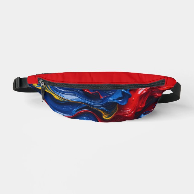 Farben Schicht für Schicht Bauchtasche (Vorderseite)