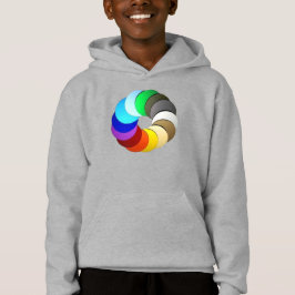 Farben Schönheitsdesigns Hoodie