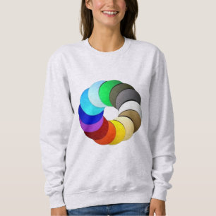 Farben Schönheitsdesigns Sweatshirt