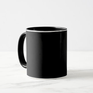 Farben schwarz auf schwarz tasse