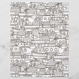 Färben Seite beschäftigt Boatyard Bücher