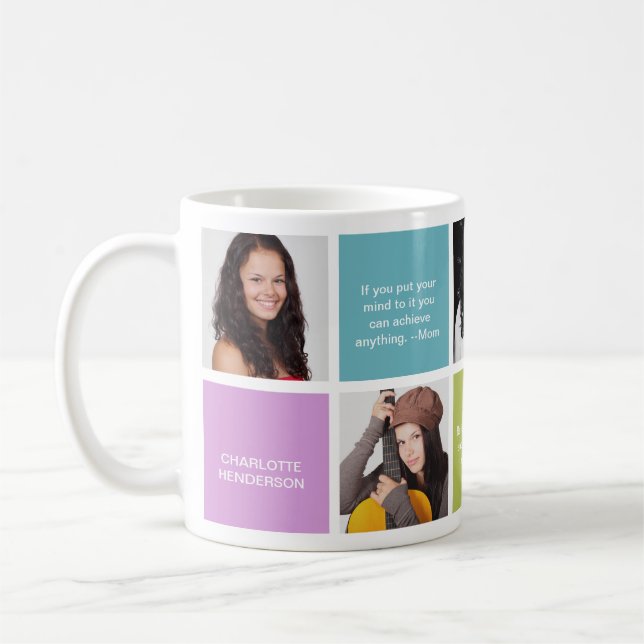 Färben Sie des persönlichen kundenspezifisches Kaffeetasse (Links)