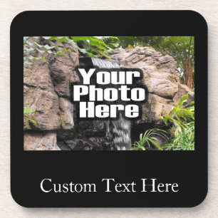 Färben Sie Foto personalisiert Getränkeuntersetzer