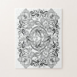 Färben Sie Ihre eigenen Puzzlen