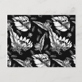 Färben Sie Ihre eigenen Sonnenblumen Postkarte