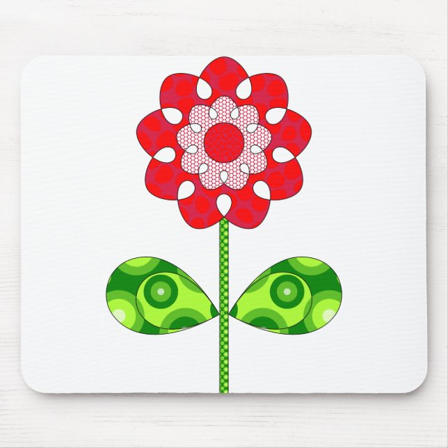 Färben Sie Ihren eigenen Mausteppich! Mousepad (Vorne)