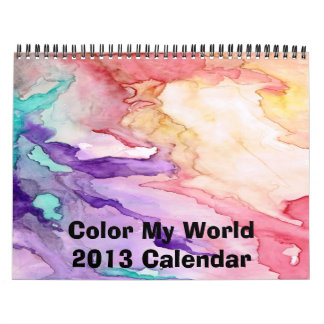 Färben Sie meinen Kalender der Welt2016