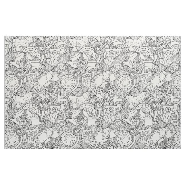 Färben Sie mich #2 Stoff (Fat Quarter (45,7 x 55,9 cm))