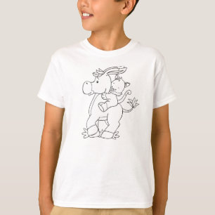 Färben Sie mich Esel und Miezekatze T-Shirt