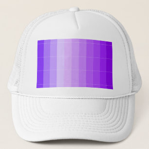Färben Sie nur violettes lila Ombre Truckerkappe