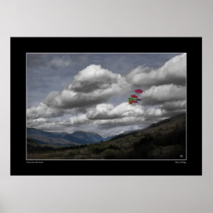 Farben über der Kerbe Poster