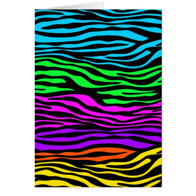 Farben und Spaß Zebra Print (Vorne)