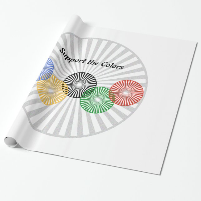 Farben unterstützen - geschenkpapier (Ungerollt)