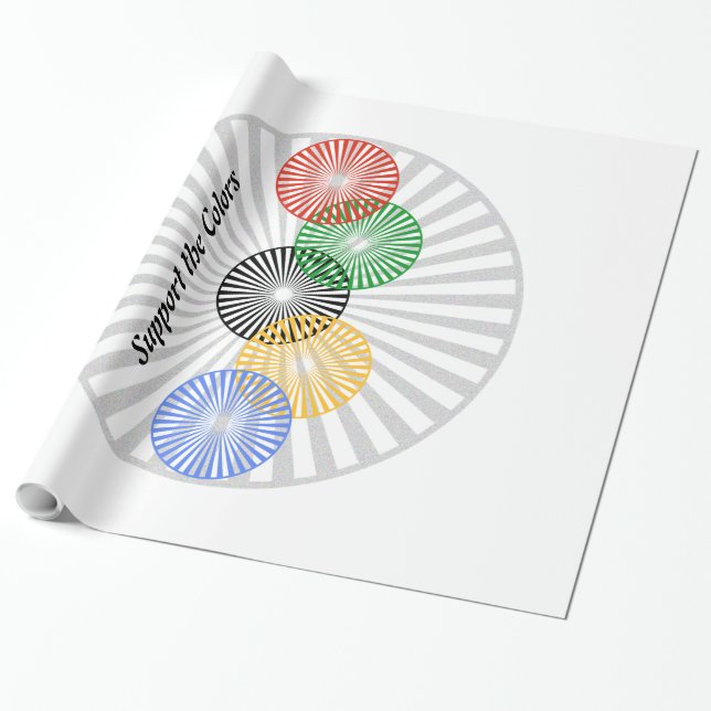 Farben unterstützen - geschenkpapier (Ungerollt)