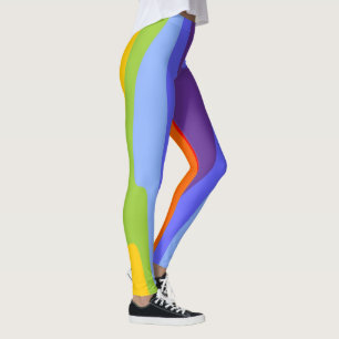 Farben von Chakras / Regenbogen - sanfte Wellen Leggings
